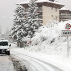 L'entrada a Espot, al Pallars Sobirà, aquest dijous.