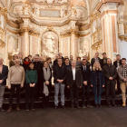 Paraninfo de la Universitat  -  Cervera acogió la reunión institucional de la Xarxa, de carácter rotatorio, en el marco de la Capital Cultural Catalana. A la cita, en la que se excusó a la consellera de Cultura, Mariàngela Vilallonga, sí que  ...