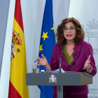 La portaveu del govern espanyol, Maria Jesús Montero