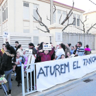 Imagen de archivo de una de las protestas del Ampa del centro.