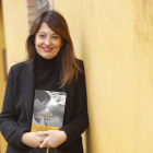 Pilar Romera presentó ayer en Lleida su novela ‘Els impostors’.