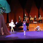 Ballet de Barcelona i LleidArt Ensemble, ahir a l’Auditori.