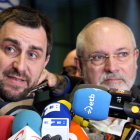 Els exconsellers Toni Comín i Lluís Puig.