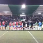 Un club de Madrid posa l'himne franquista abans del partit coper