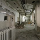 Imatge de demolicions interiors efectuades el mes de maig passat.