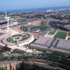 Imagen de archivo del Anillo Olímpico de Barcelona.