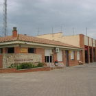 Vista de l’actual del parc de bombers de Balaguer.