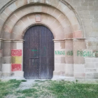 Pintadas en el monasterio de Les Franqueses de Balaguer.