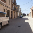 Vista general del carrer Urgell de Castellserà.