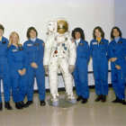 Treballadores de la NASA, l’agència aeroespacial dels EUA.
