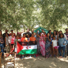 Foto de grupo de los participantes del programa Vacances en Pau el verano pasado. 