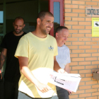 Aranda abandonando la prisión de Zuera el pasado 31 de mayo.