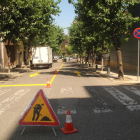 La calle Onofre Cerveró será de doble sentido mientras duren las obras.