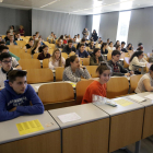 Imagen de la selectividad del año pasado en el campus de Cappont de la Universitat de Lleida. 