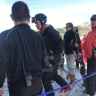 Felip VI, ahir a les pistes d'esquí de Baqueira
