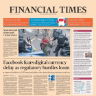 Portada de l’edició internacional del ‘Financial Times’ de dimarts.