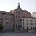 Vistas del colegio leridano Maristes Montserrat, donde supuestamente hubo casos de pederastia. 