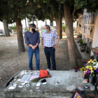 Puigdemont y Torra visitaron ayer la tumba de Machado en Cotlliure y lo difundieron en las redes.
