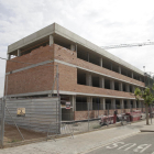 Imatge de les obres del nou institut de Torrefarrera.