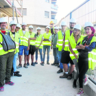 Classes per a alumnes del Torre Vicens a les obres de l’escola d’Almenar