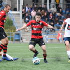 El EFAC Almacelles no logró encontrar el ritmo de juego adecuado en todo el partido.