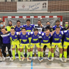 Equip del Lamsauto Futsal Lleida que tornarà a competir a la Segona divisió B.