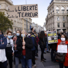 Manifestació diumenge a París contra l’assassinat de Paty.