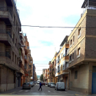 La calle Huesca donde está previsto reordenar el tráfico.