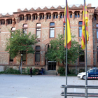 Vista de l'edifici del departament de Salut de la Generalitat.