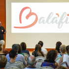 La presentación ayer de la nueva marca de Balàfia.