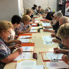 Imagen de archivo de un taller de memoria en Torrefarrera. 