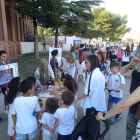 La feria al aire libre organizada el pasado viernes por el colegio de Soses.