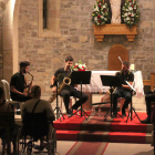 InMotion Sax Quartet omple de jazz l'ermita de Sant Eloi de Tàrrega