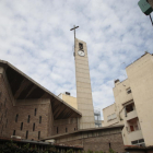 Imatge de l’exterior de l’església de Santa Maria de Gardeny.