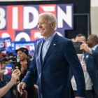 El exvicepresidente y candidato demócrata Joe Biden.