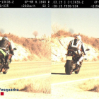 Les dos motos van ser detectades amb tot just un segon de diferència entre l’una i l’altra.