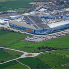 Vista aérea del complejo de la bonÀrea Corporación en Guissona.