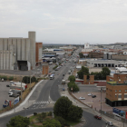 Vista general del polígon industrial El Segre, a Lleida.