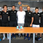 El club presentó ayer al cuerpo técnico que acompañará esta temporada a Jorge Serna.