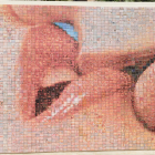 Detall del cèlebre fotomosaic de Fontcuberta.