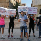 Unes 200 persones es concentren a Lleida per reclamar més ajuts de les administracions a l'hostaleria