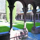 El claustro del Parc del Valira de La Seu d’Urgell, con los ‘singulares’ capiteles, reabrirá hoy al público.