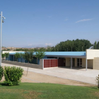 Vista exterior de l’escola Mont-roig de Balaguer.