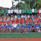 El president del Club Tennis Lleida visita les Estades