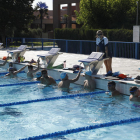 La piscina olímpica del Club Natació Lleida, el 22 de juny passat, quan va ser reoberta.