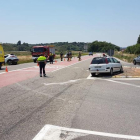 Tres ferits en una col·lisió múltiple entre Balaguer i Camarasa