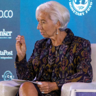 La directora gerent del Fons Monetari Internacional, Christine Lagarde.