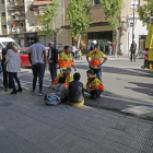 El atropello tuvo lugar ayer en la avenida Alacant. 
