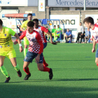 Una jugada d’un dels partits que ha disputat el Balaguer aquesta temporada.