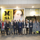 Presentació ahir al Museu de Lleida de la iniciativa Impulsa Cultura davant d’empresaris culturals.